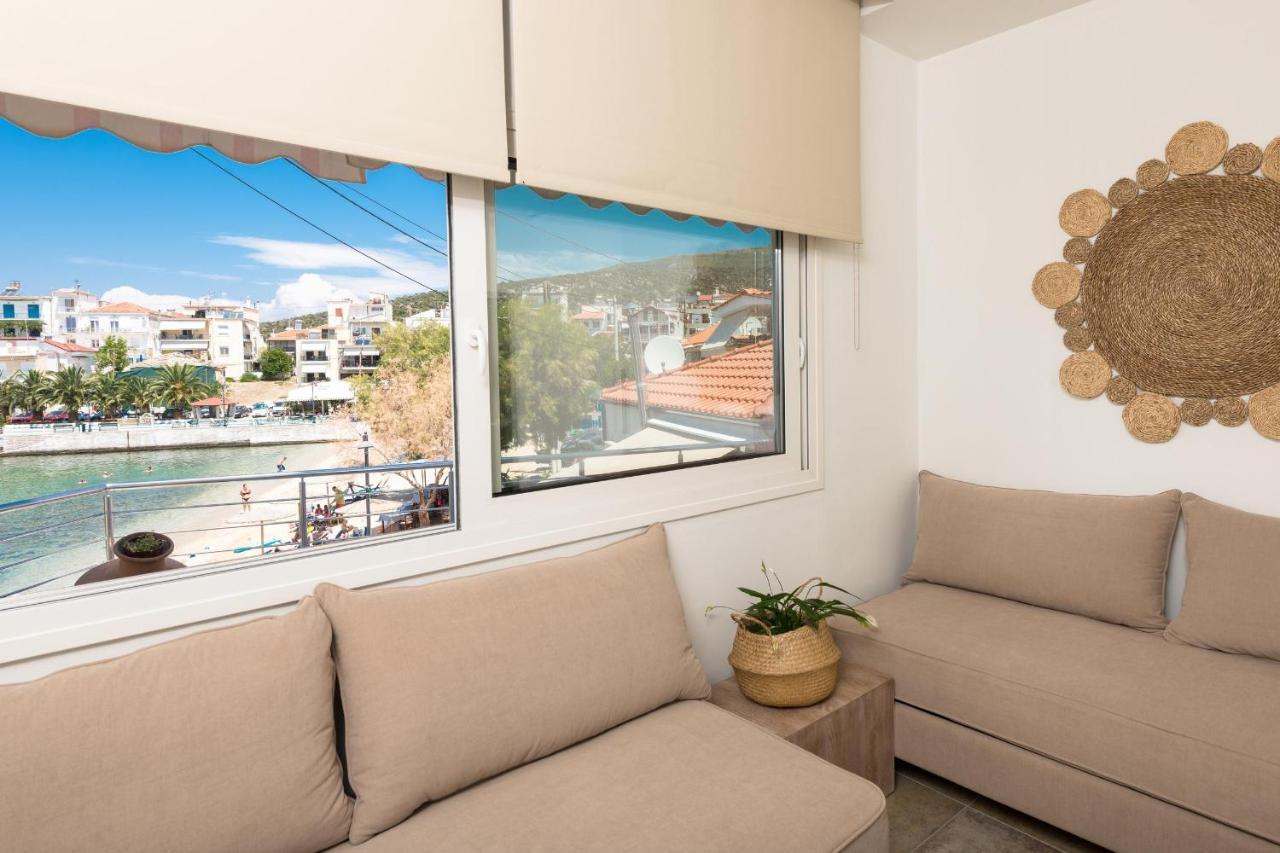 Konstantinou Deluxe Apartments Skála Marión Εξωτερικό φωτογραφία